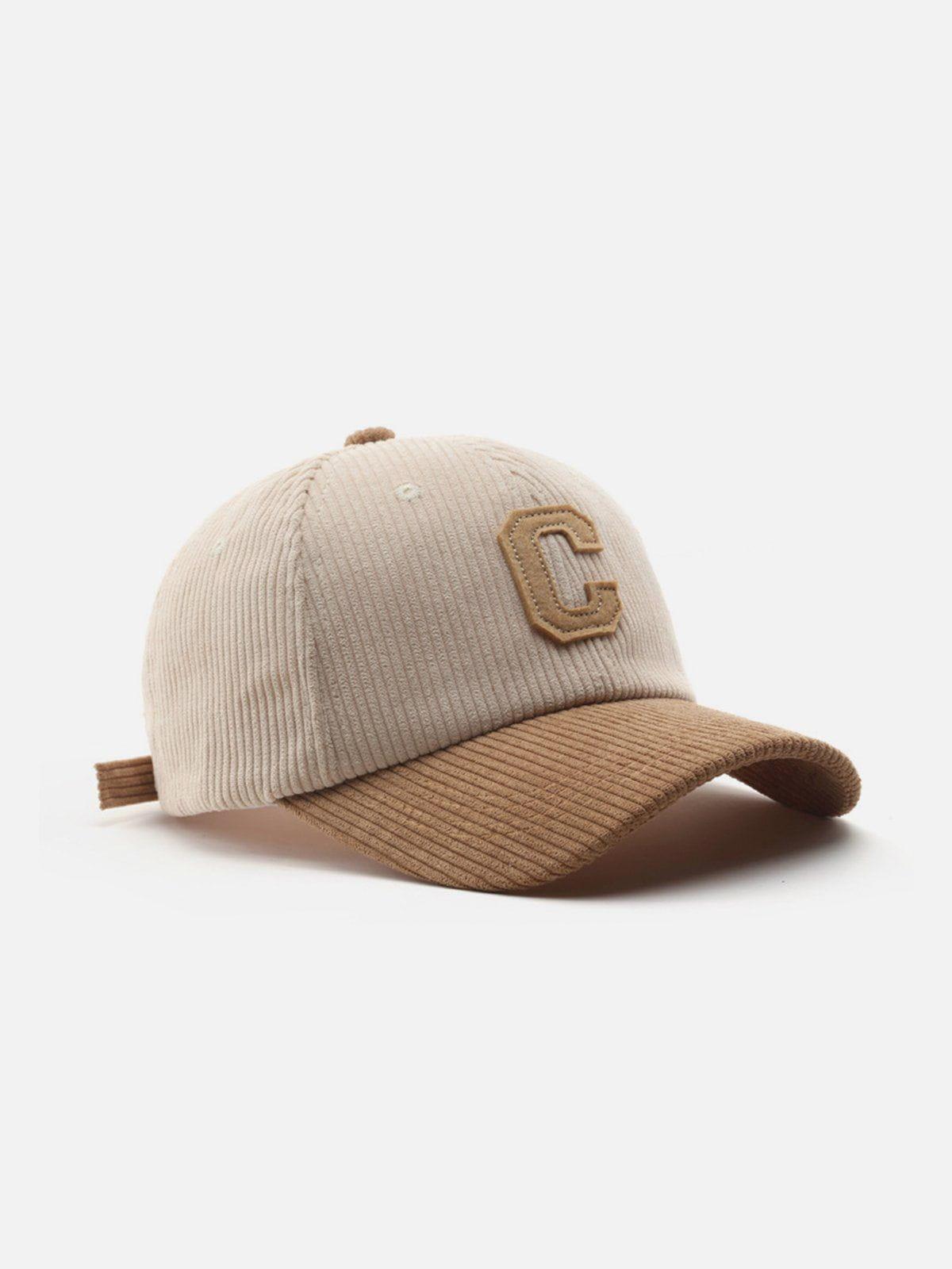 Letter C Patchwork Hat Product Image