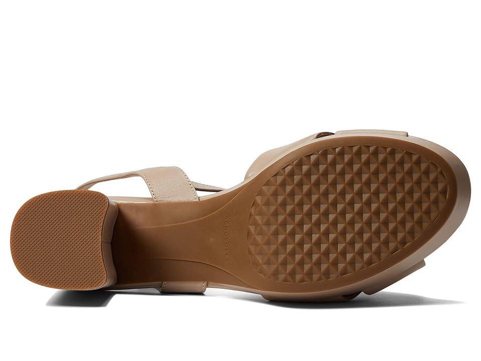 Aerosoles Cosmos Womens Leather Platform Sandals Product Image