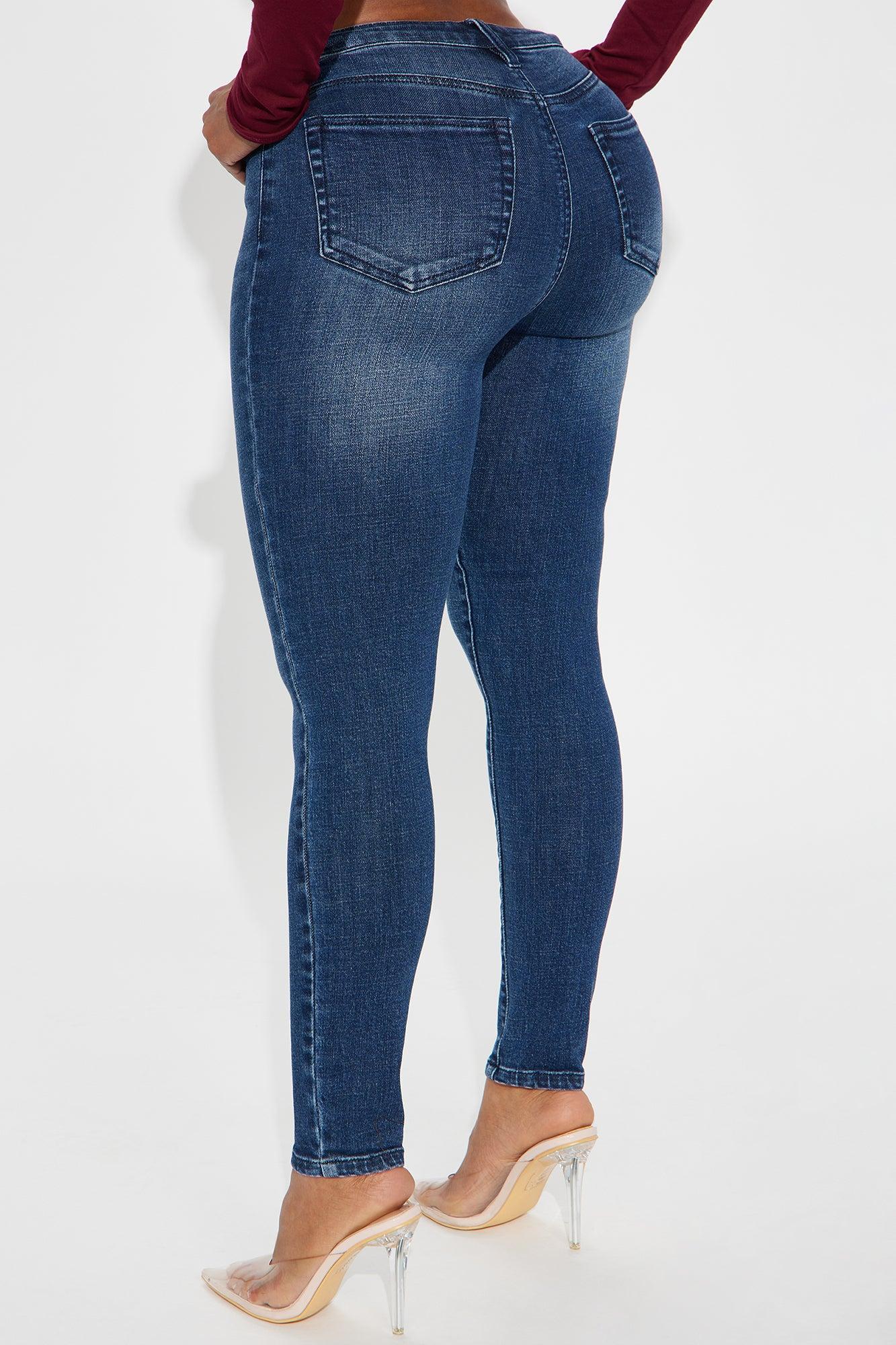 Top Notch High Rise Skinny Jeans - Dark Wash Product Image