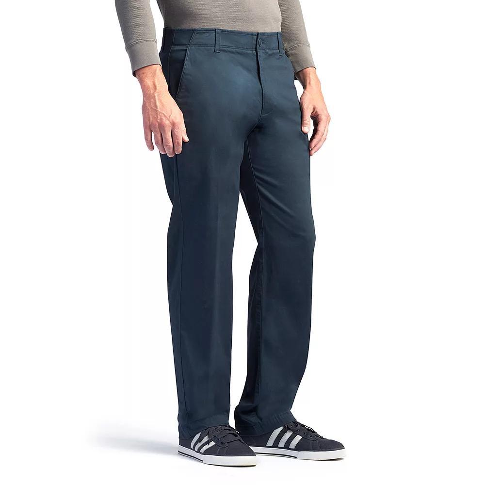 Big & Tall Lee® Extreme Motion Straight Fit Pants, Men's, Size: 48X30, Blue Product Image