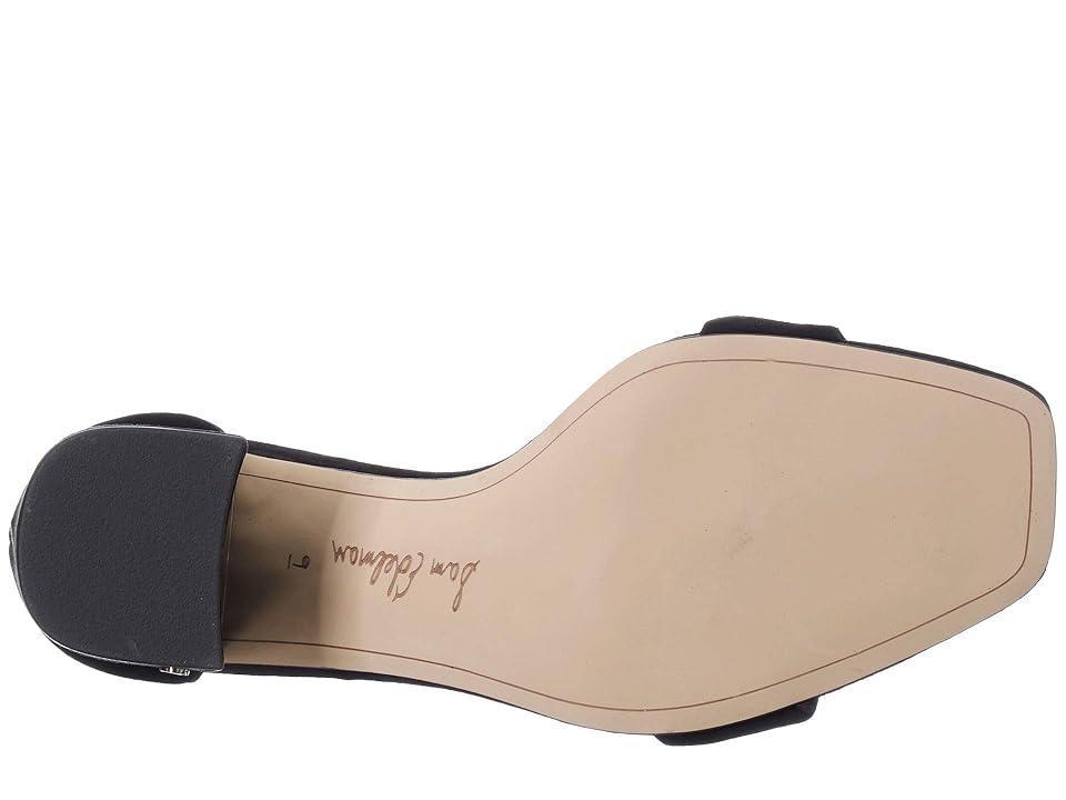 Sam Edelman Daniella Leather Ankle Strap Square Toe Dress Sandals Product Image