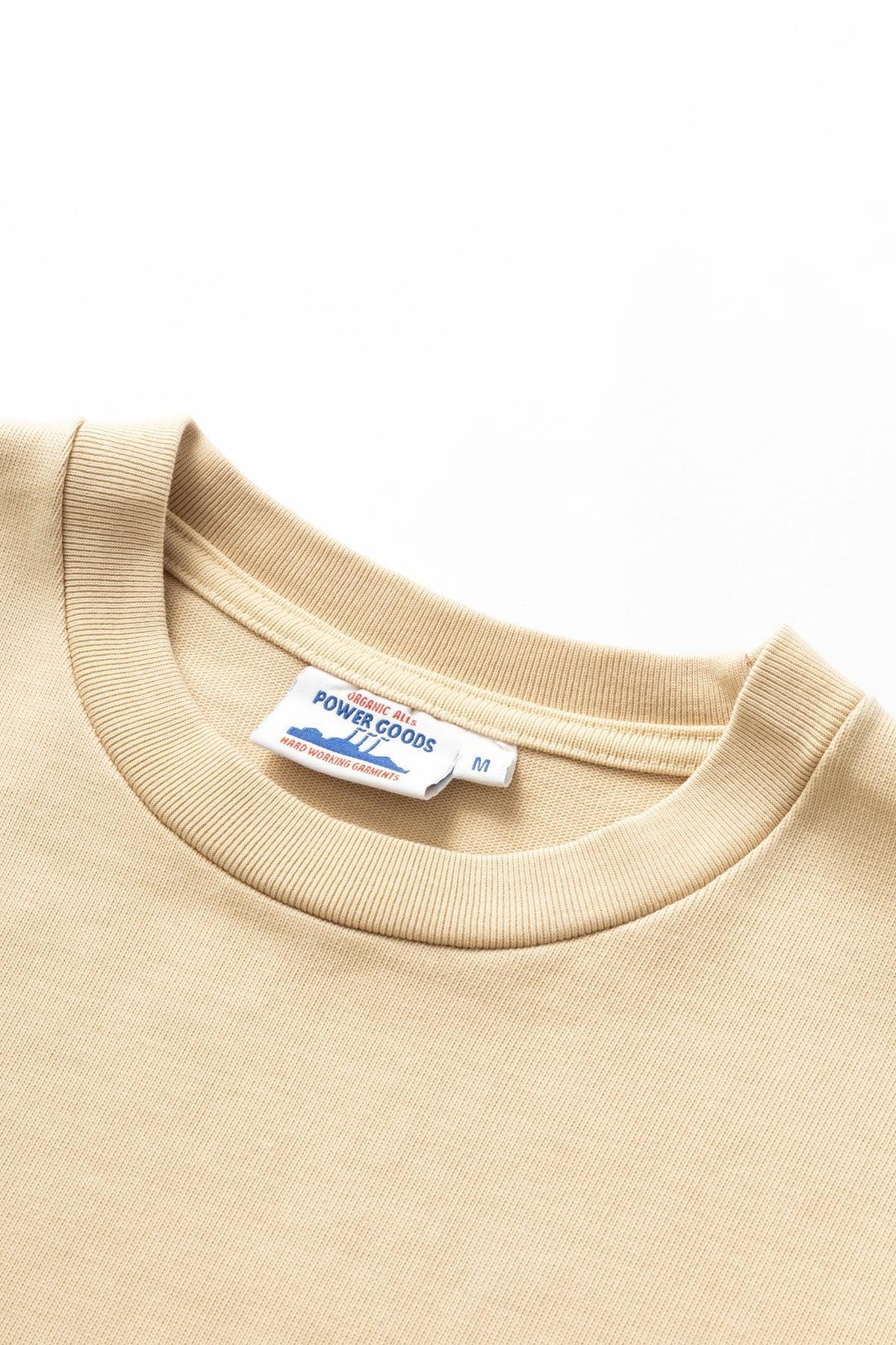 Power Goods - Super Weight T-Shirt - Khaki Product Image