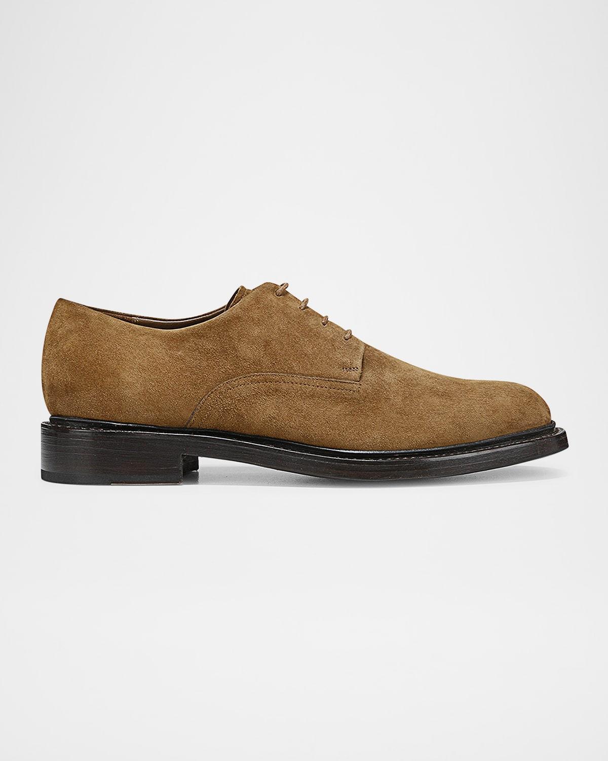 Mens Davies Soft Suede Derby Shoes Product Image