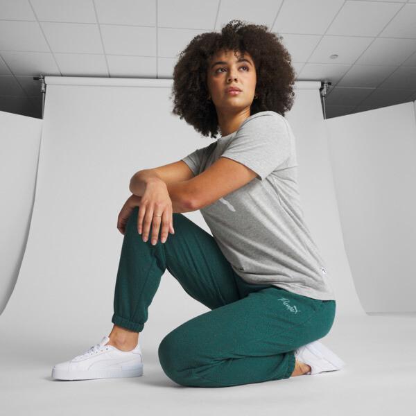 PUMA Live In Women's Joggers Pant in Malachite/Nep Product Image