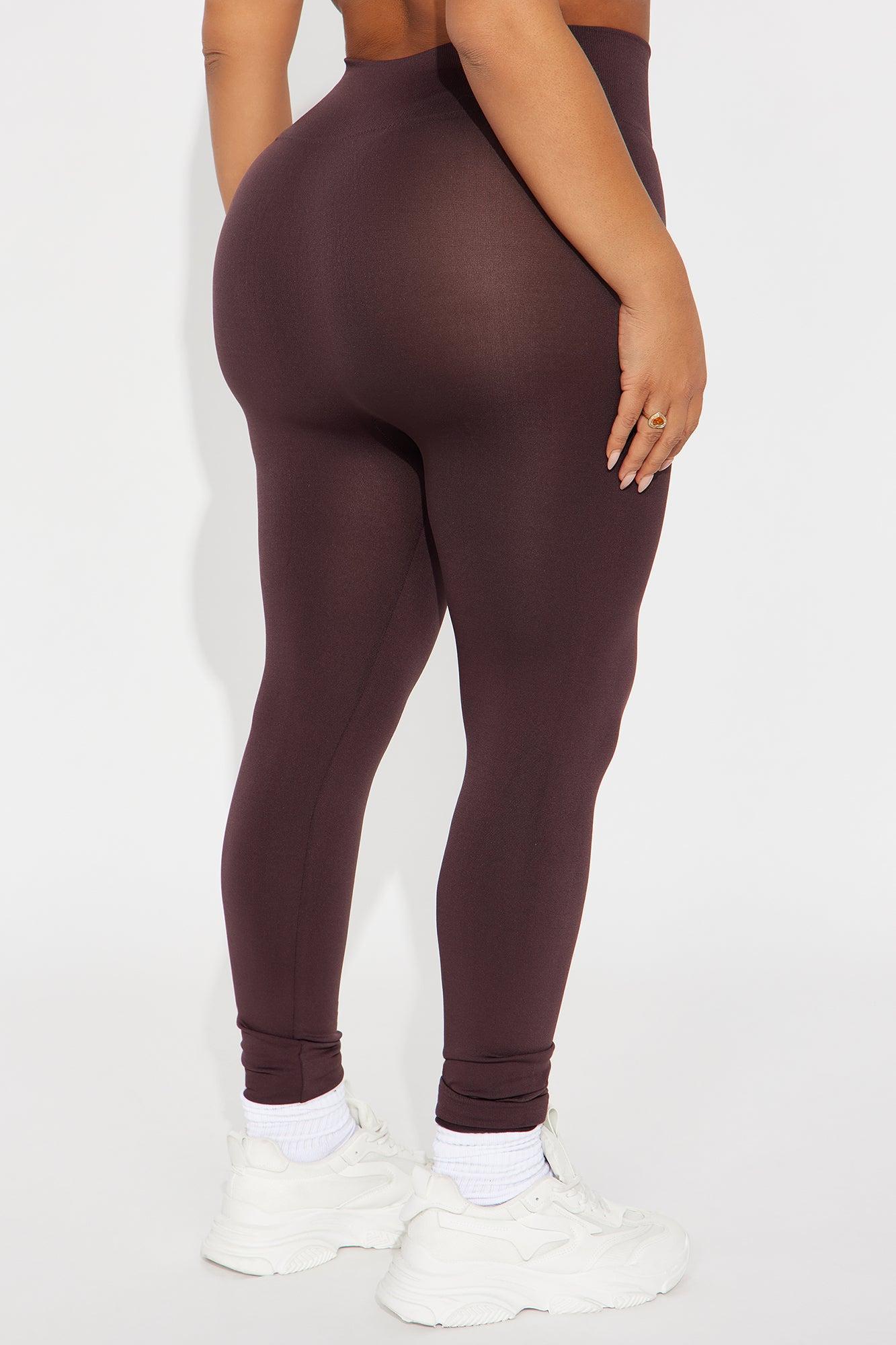 Smooth Operator High Rise Legging - Chocolate Product Image
