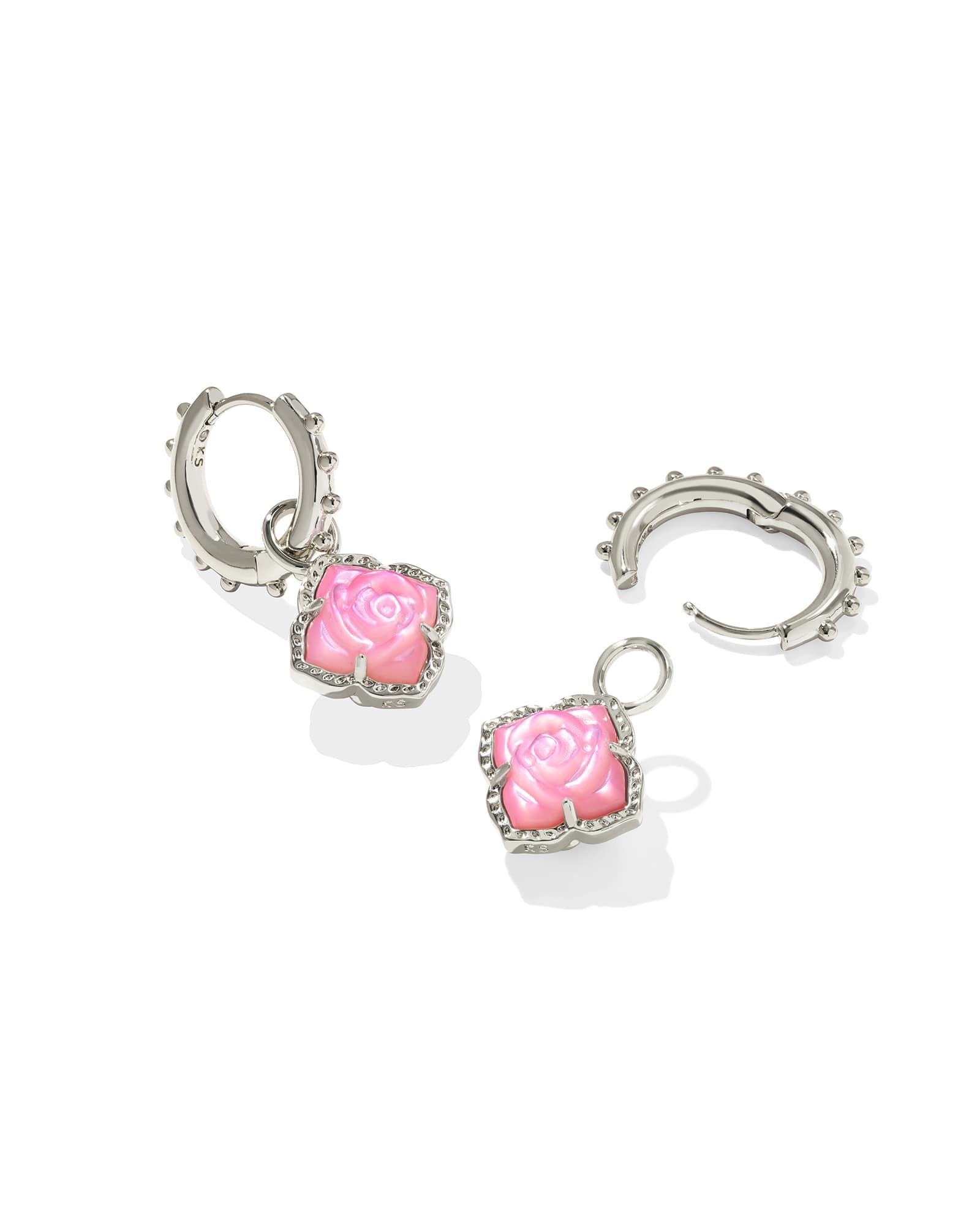 Mallory Rose Gold Huggie Earrings Product Image