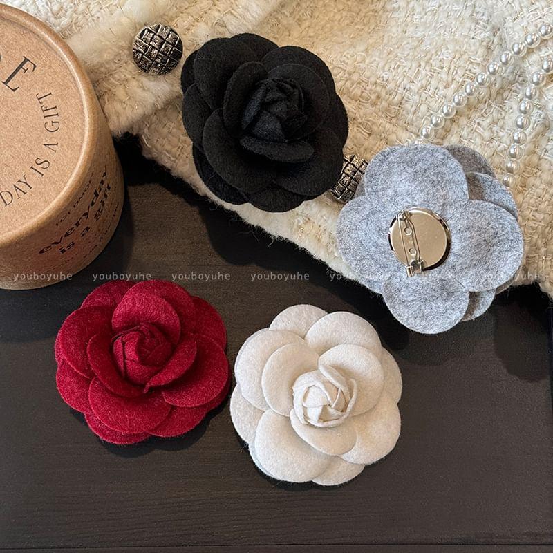 Flower Fabric Brooch Product Image