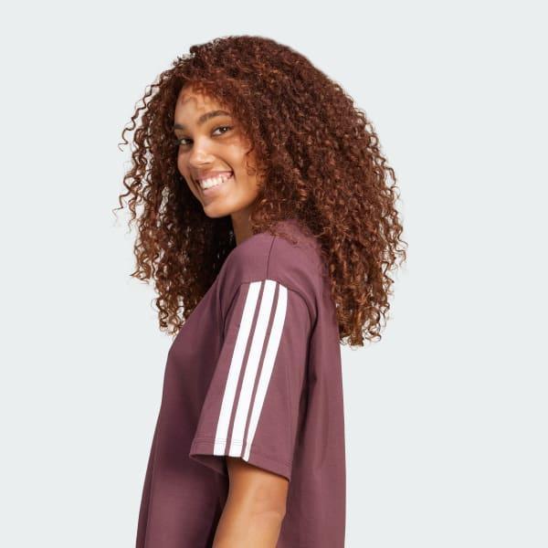 Essentials 3-Stripes Boyfriend Tee Product Image