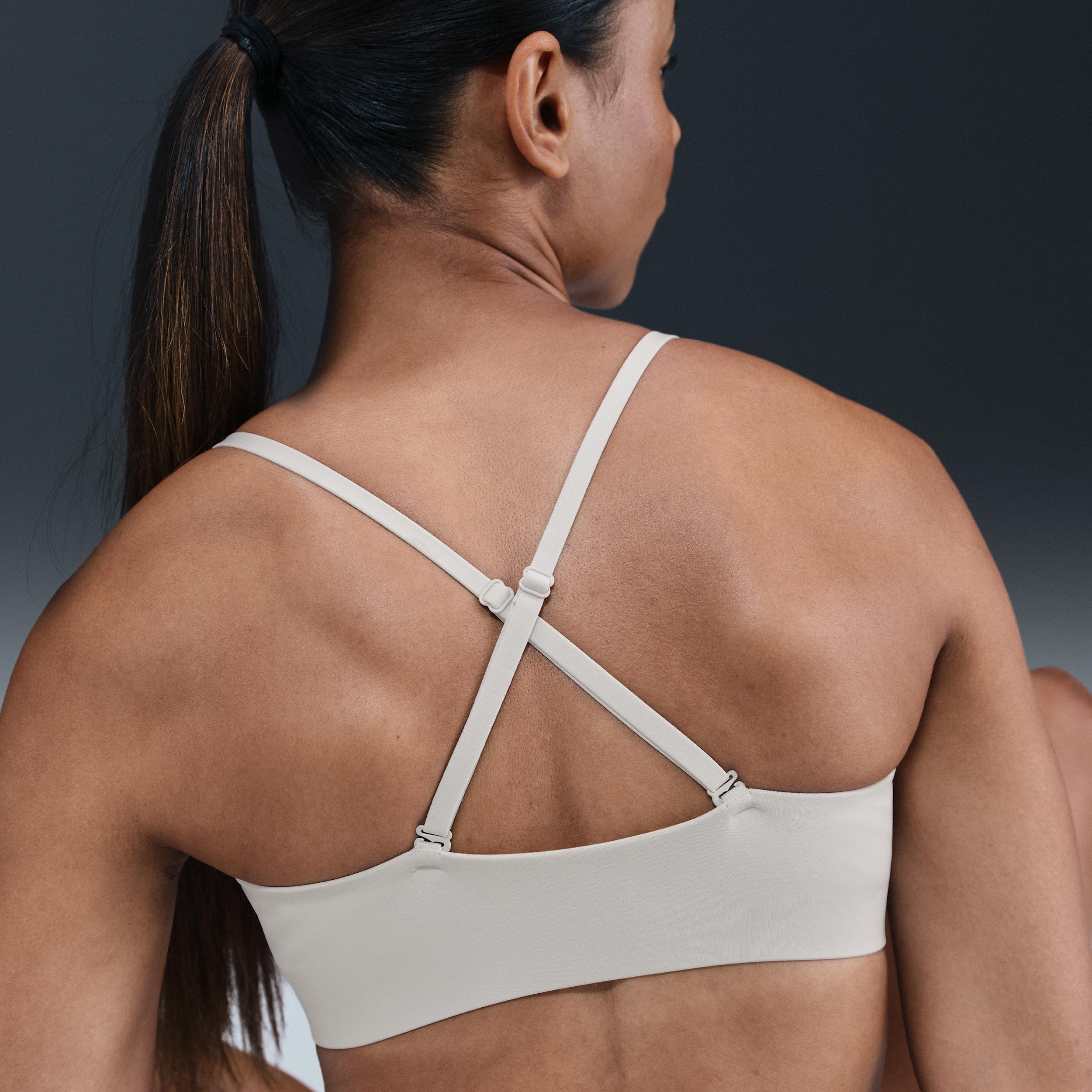 Nike Women's Form Light-Support Non-Padded Triangle Sports Bra Product Image