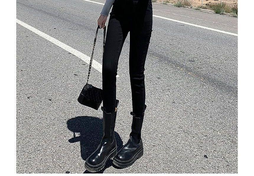 High Rise Skinny Jeans Product Image