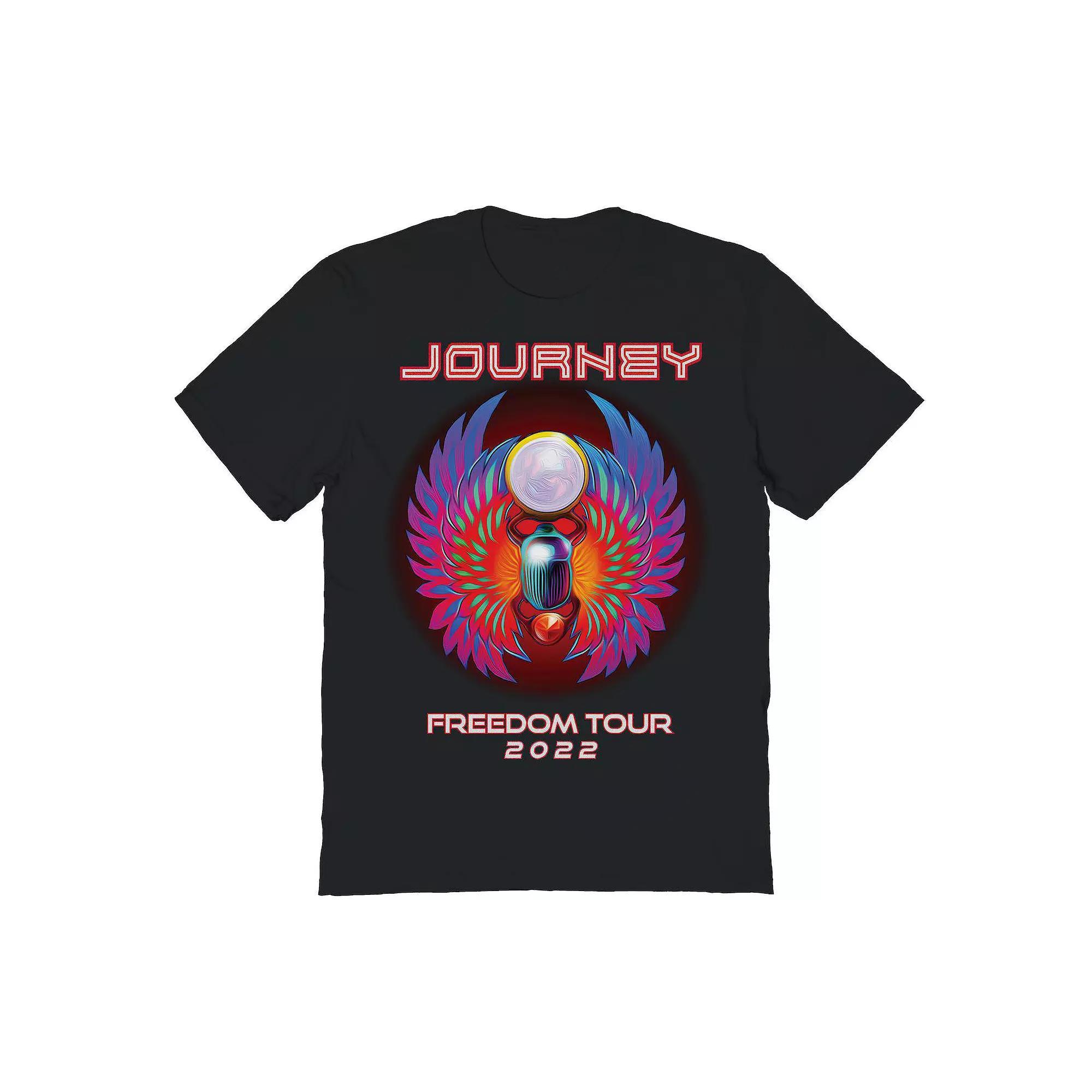 Men's Freedom Tour 2022 Colorful Journey Graphic Tee, Size: XL, Black Product Image