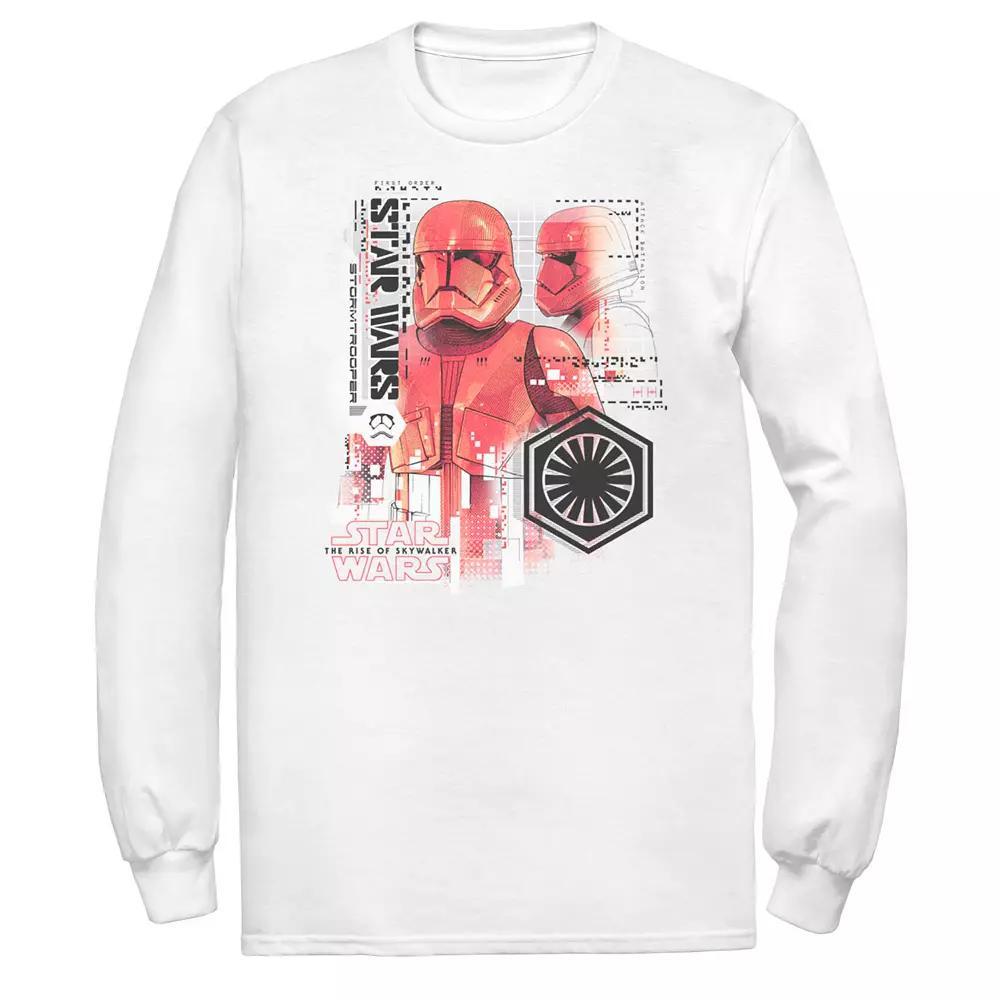 Men's Star Wars The Rise of Skywalker Sith Trooper Schematic Tee, Size: Large, White Product Image