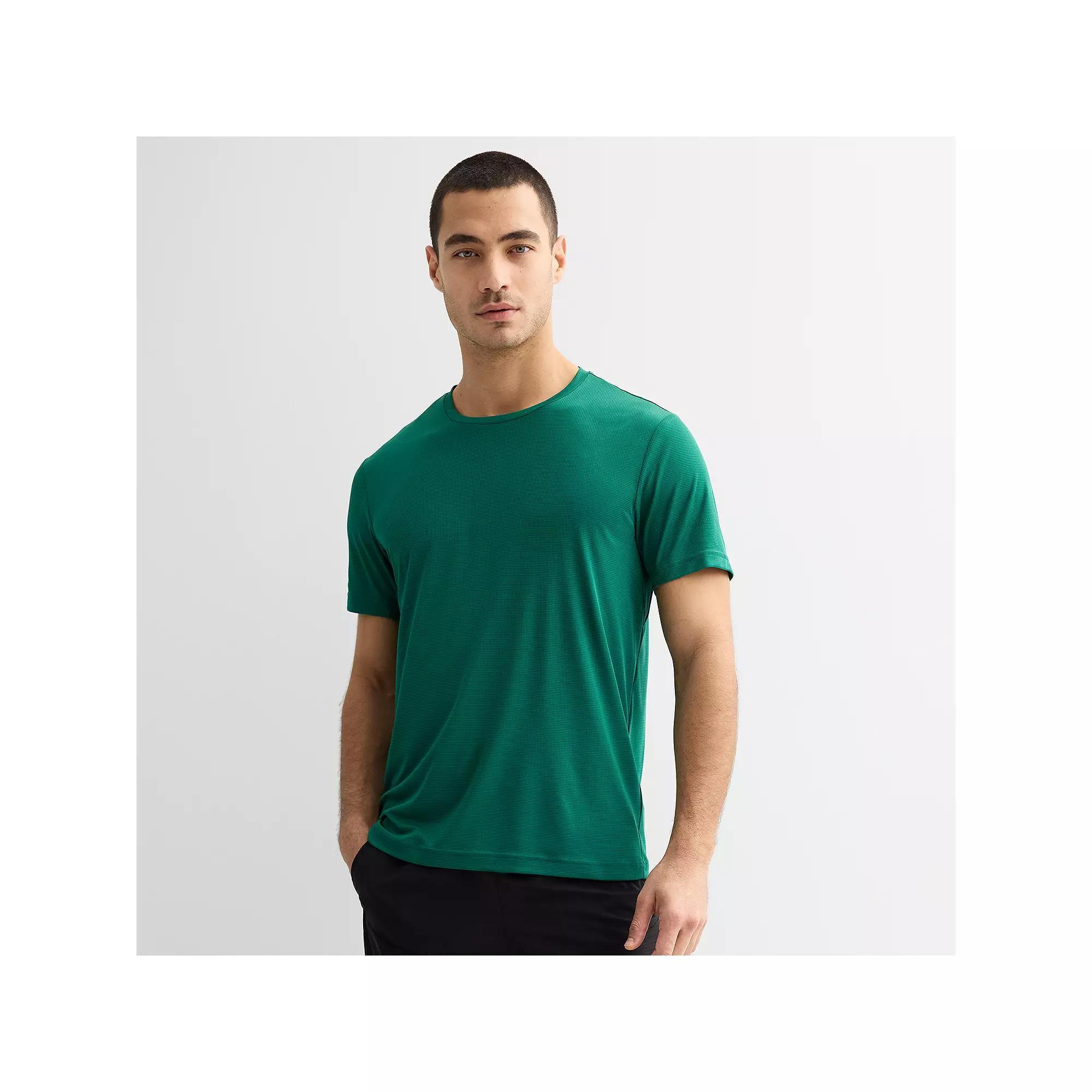 Men's Tek Gear® Dry Tek Tee, Size: XL, Scotch Green Product Image