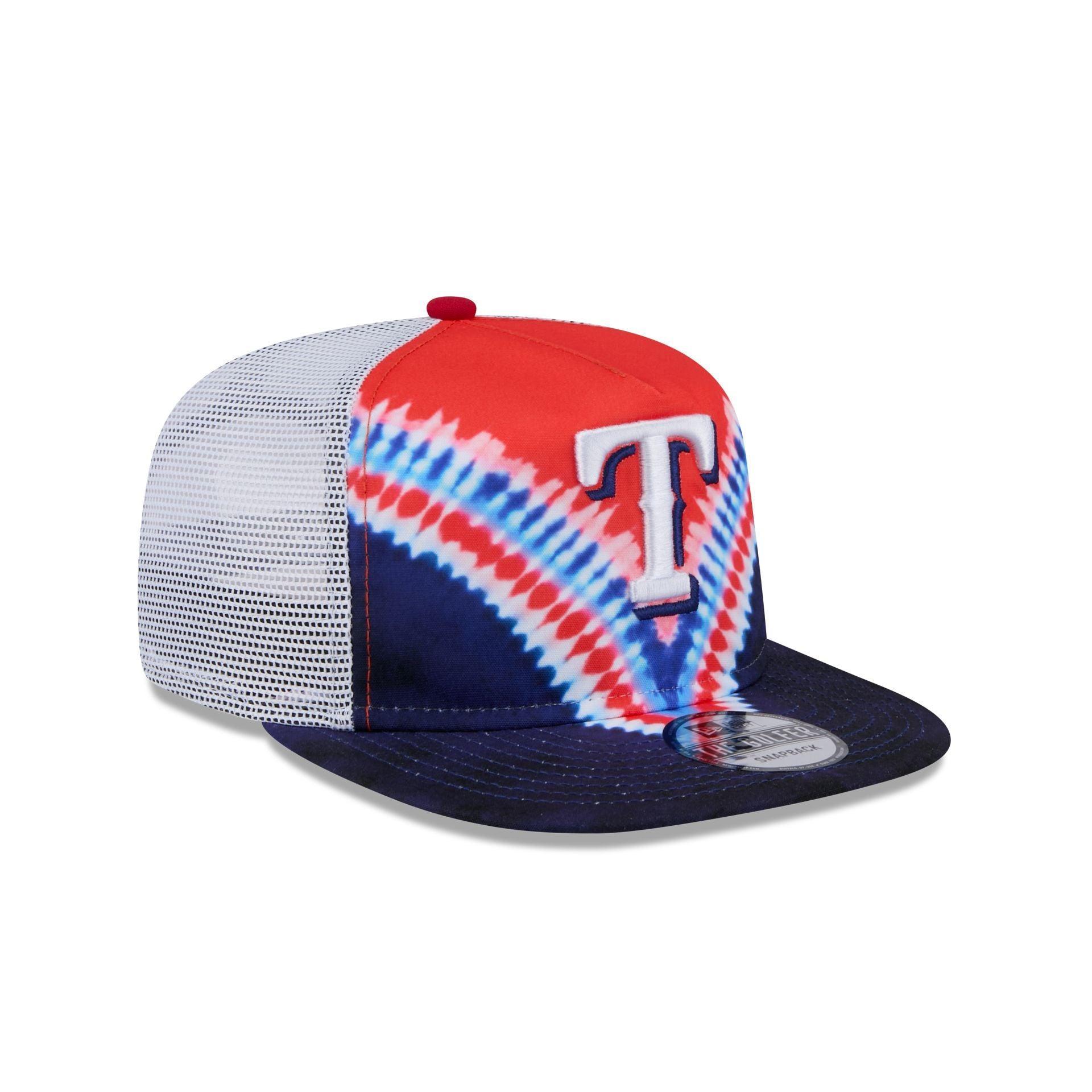 Texas Rangers Tie-Dye Golfer Hat Male Product Image