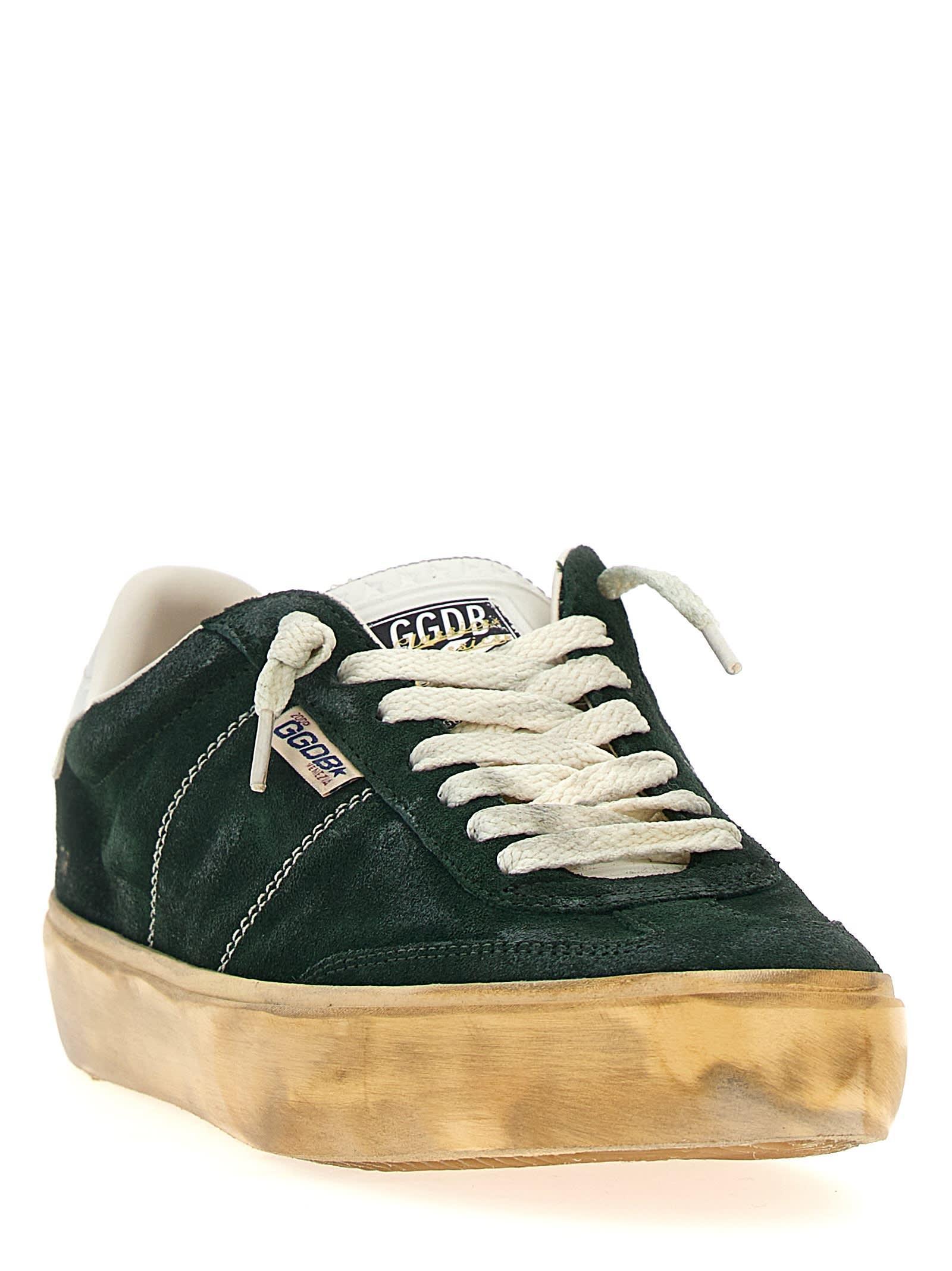 GOLDEN GOOSE Soul Star Sneakers In Green Product Image