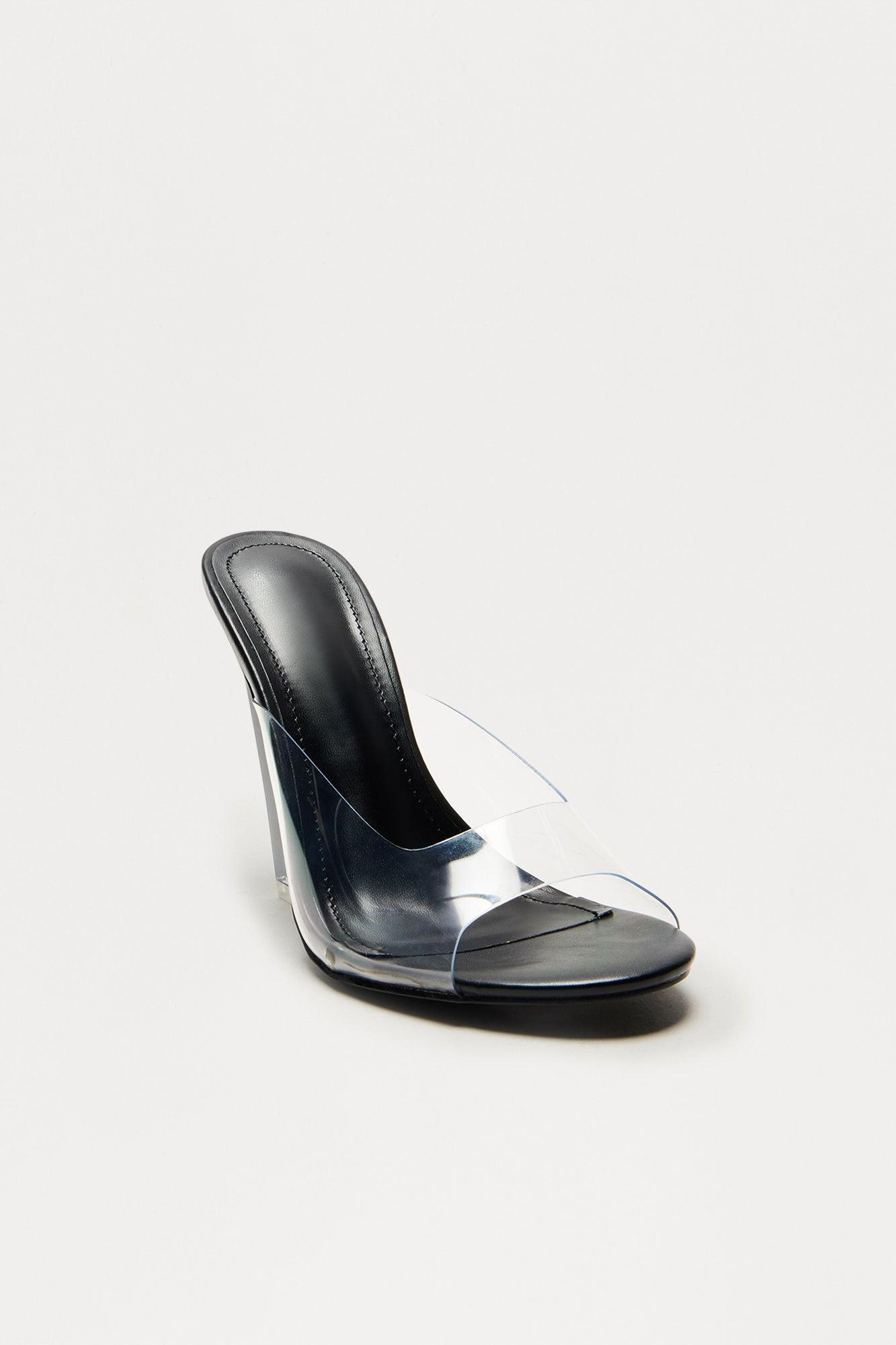 Electric Clear Novelty Wedges - Gold Product Image