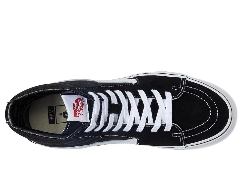 Vans Boys Vans Sk8-Hi - Boys Grade School Shoes Black/True White Product Image