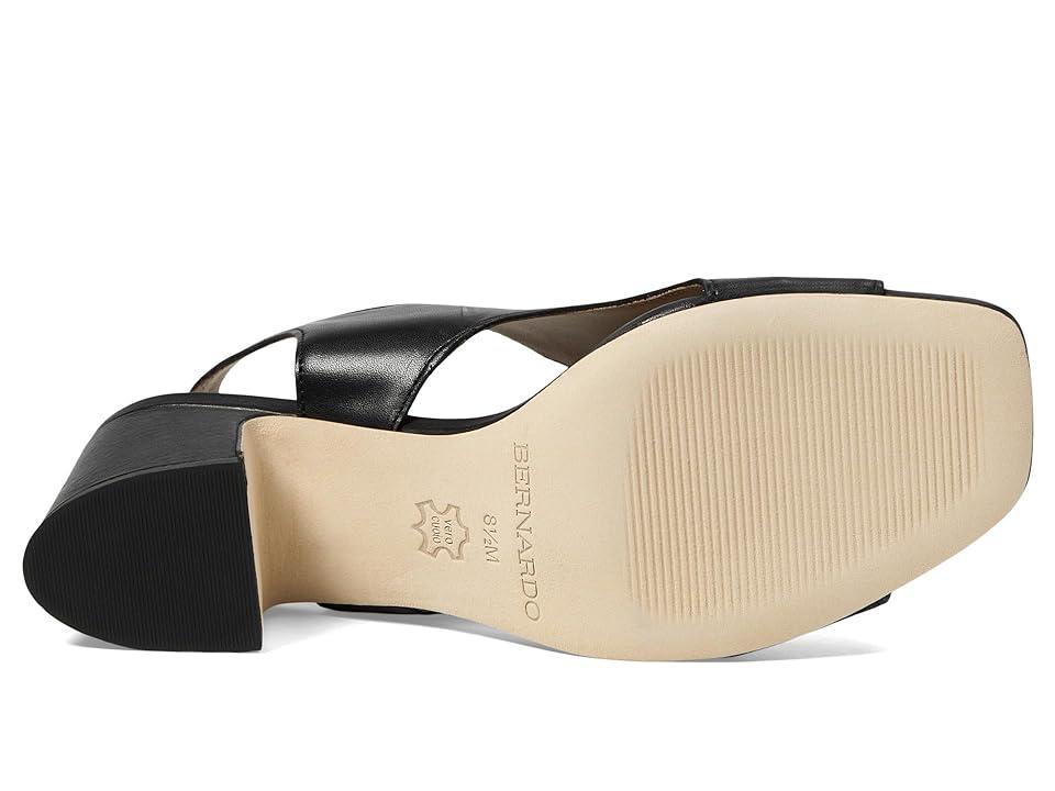 Womens Bedford Leather Mid Heel Sandals Product Image