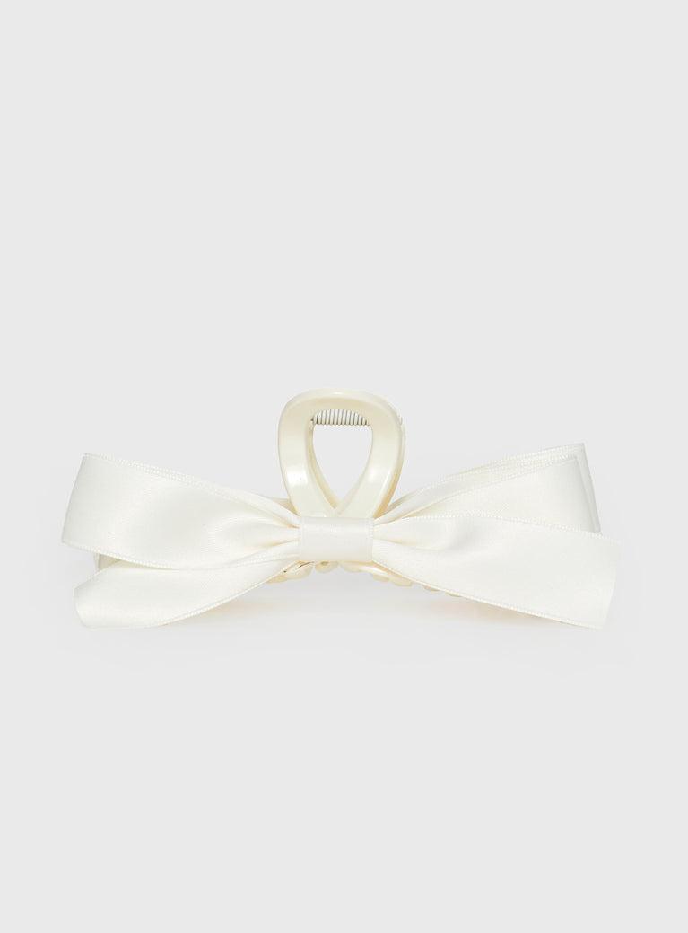 Coecoe Hair Clip White Product Image