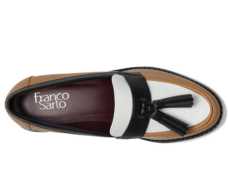 Franco Sarto Carolynn Patent Tassel Lug Sole Platform Loafers Product Image