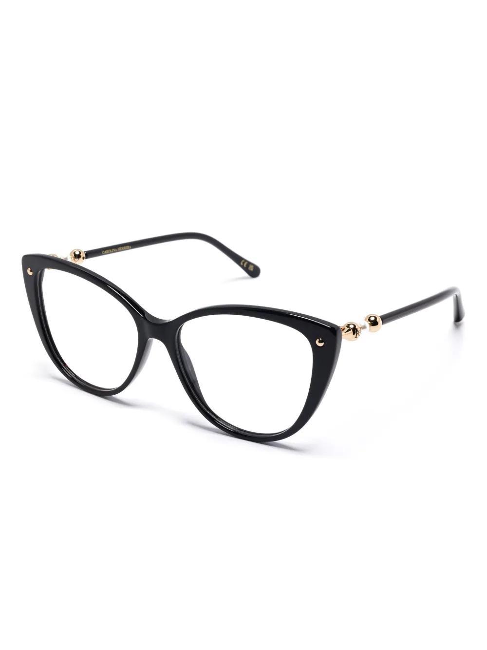 CAROLINA HERRERA 319 Glasses In Black Product Image