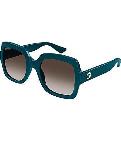 Gradient GG Square Injection Plastic Sunglasses Product Image