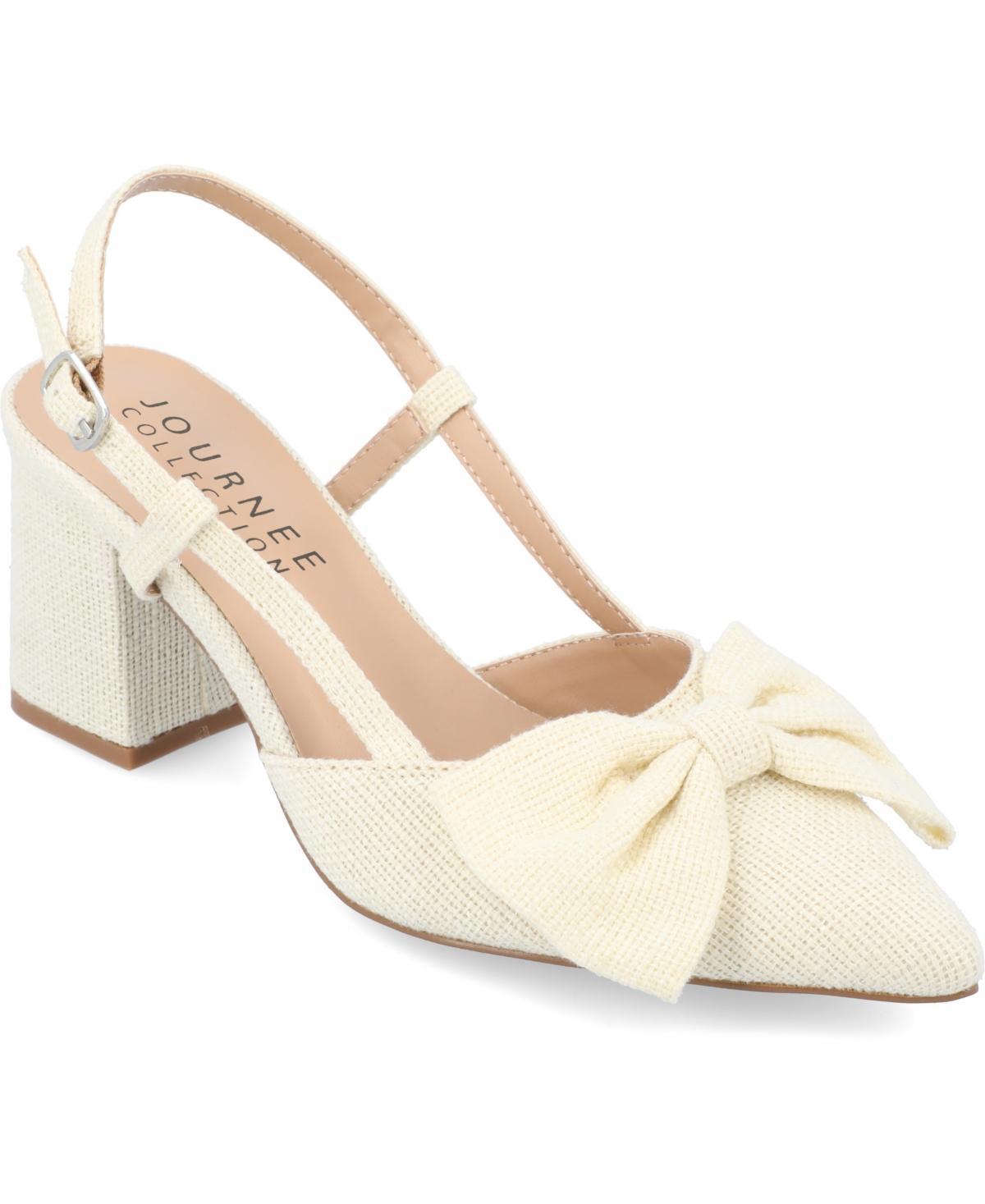 Journee Tailynn Women's Dressy Pumps, Size: 12 Wide, Grey Product Image
