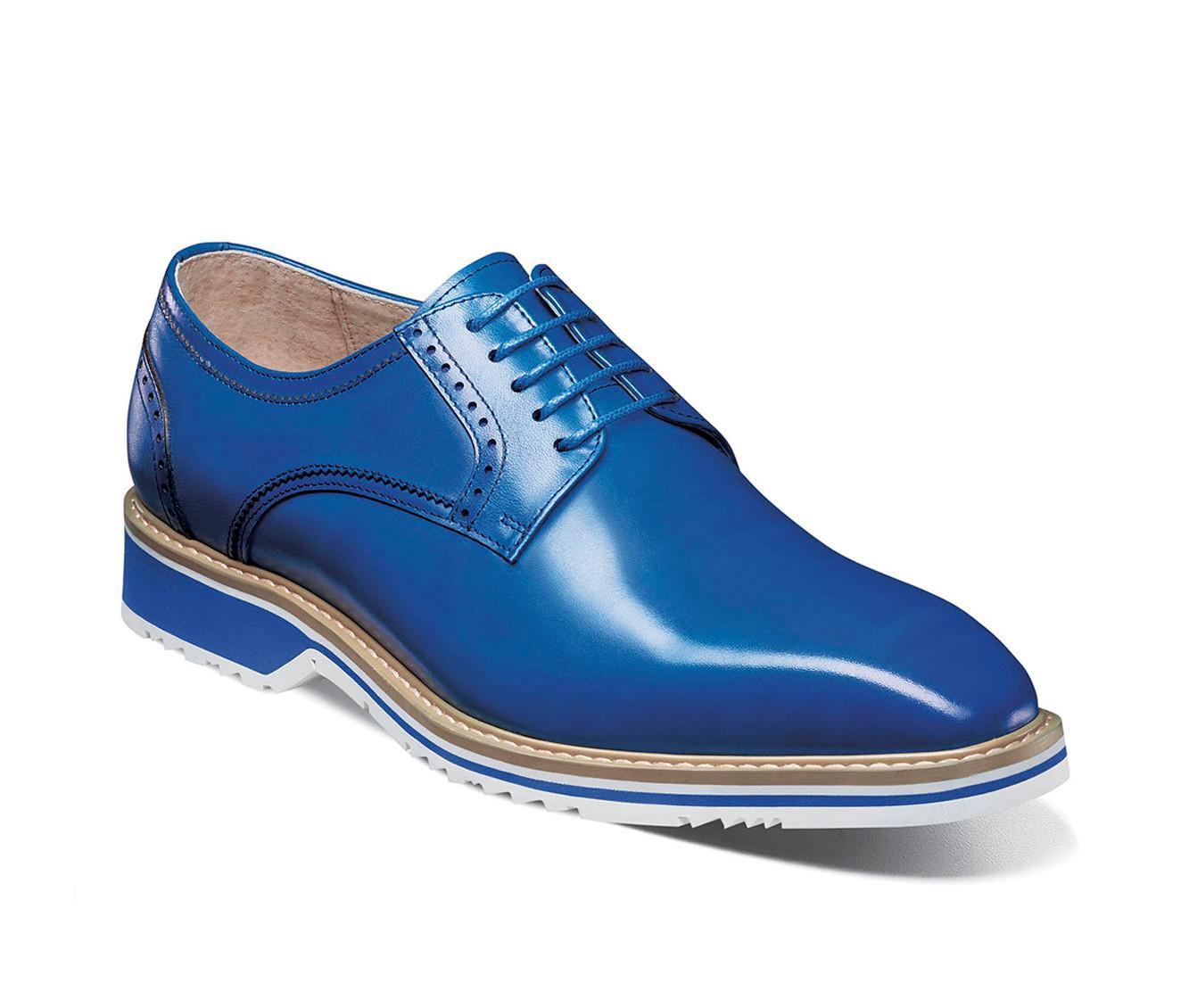 Men's Stacy Adams Barringer Plain Toe Oxford Dress Shoes Product Image