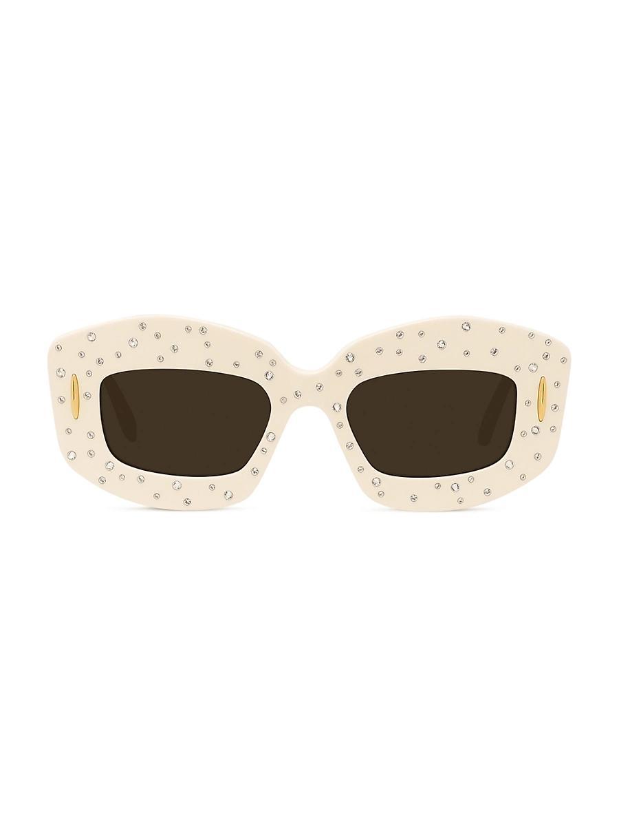 Mens Anagram Starry Night 49MM Rectangular Sunglasses Product Image