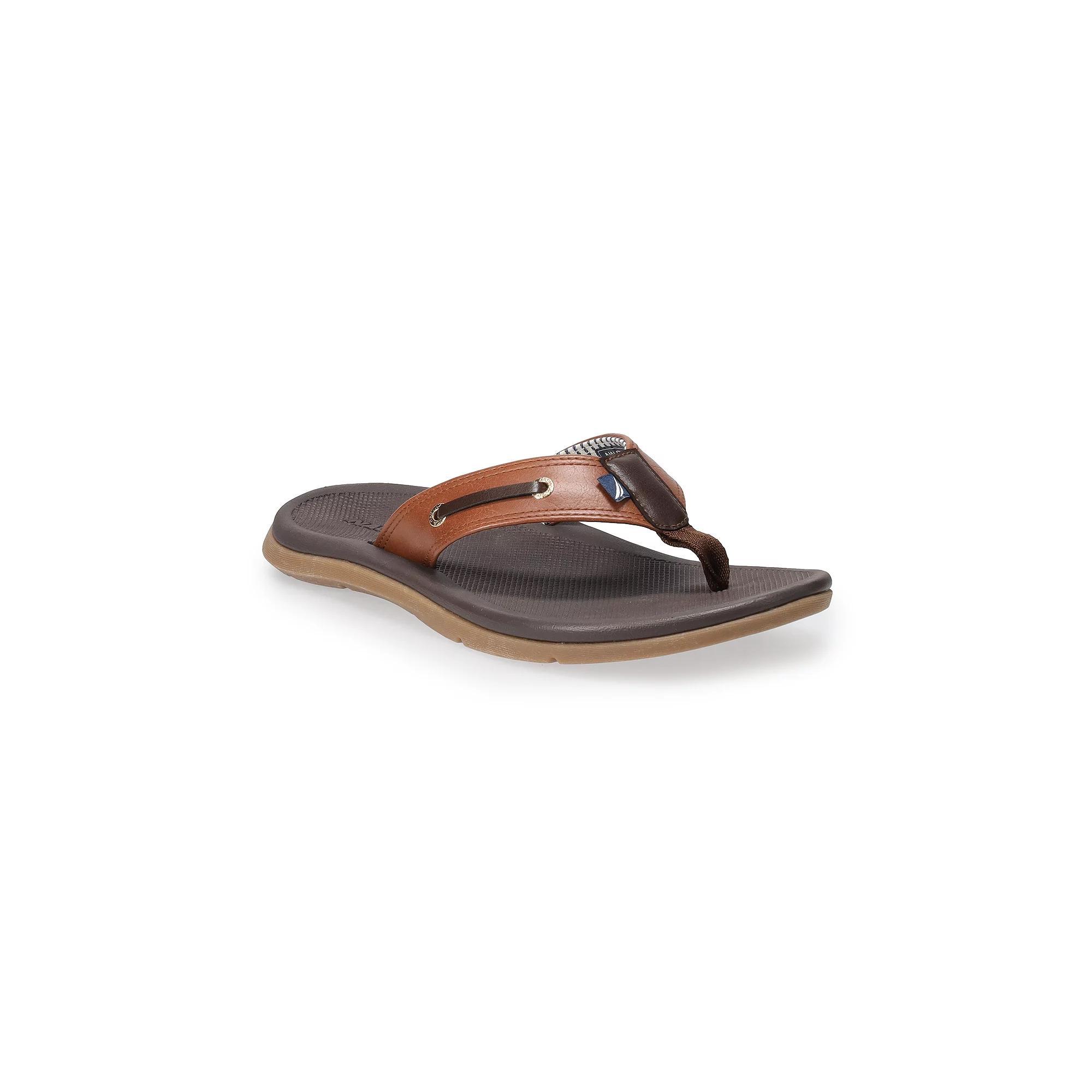Nautica Men's Casted Flip Flops, Size: 10 Product Image