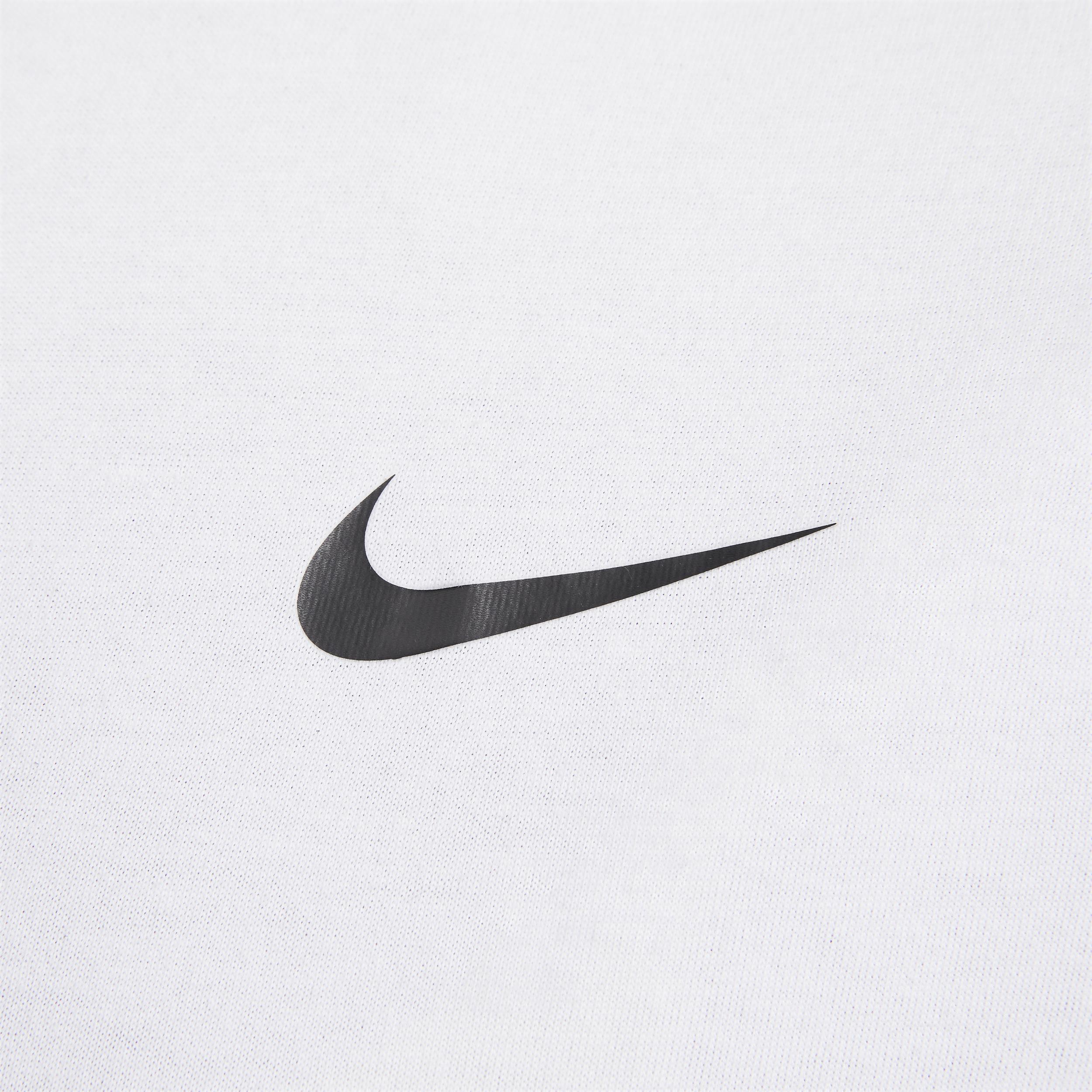 Men's Nike Dri-FIT Training Tee, Size: XXL, White Black Product Image