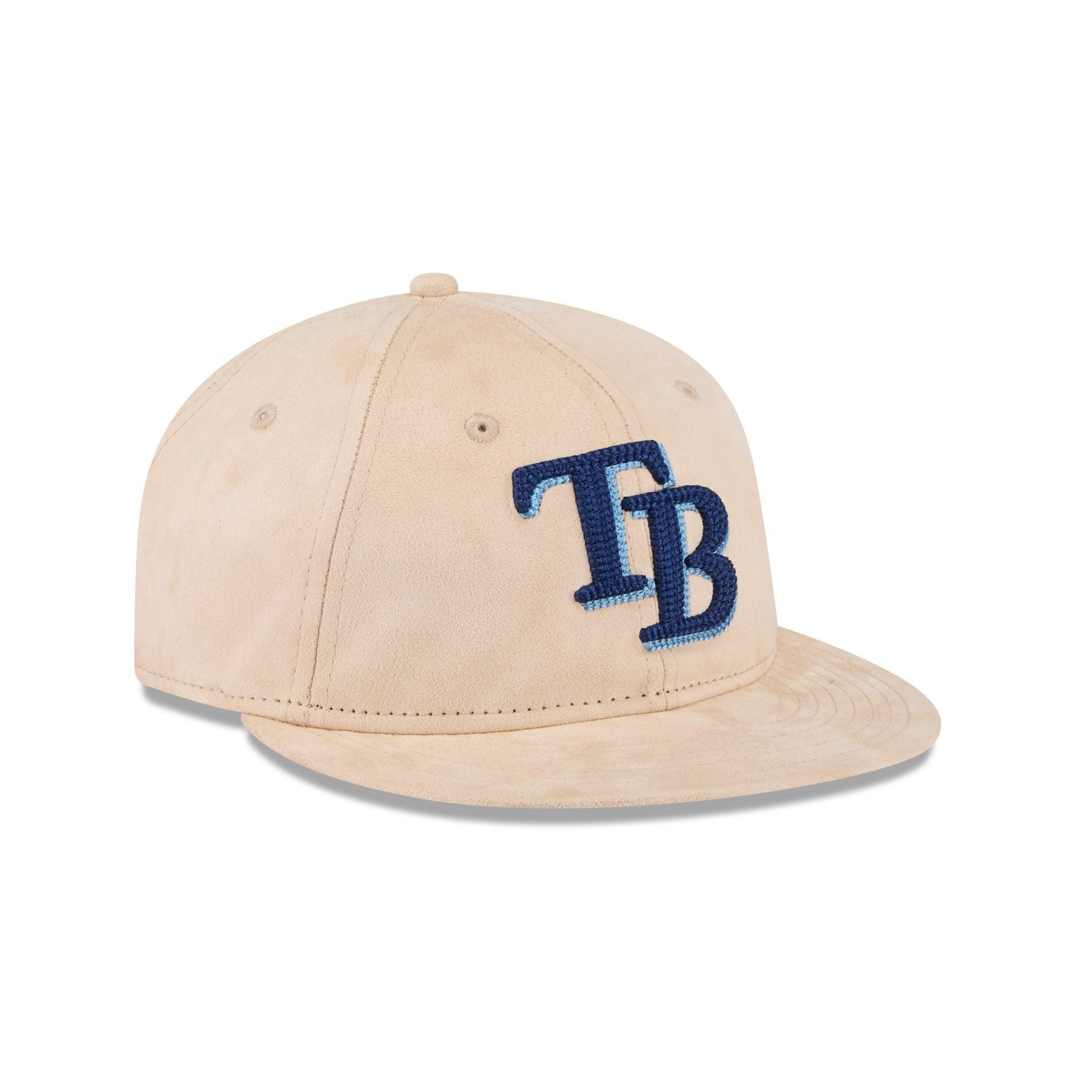 Tampa Bay Rays Stone Suede Retro Crown 9FIFTY Snapback Hat Male Product Image