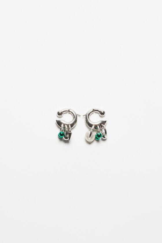 Multi charm earrings Product Image