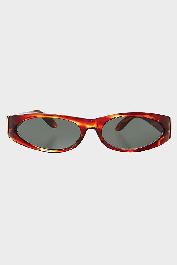Sunglass Museum Vintage Brower Curved Sunglasses Womens at Urban Outfitters Product Image