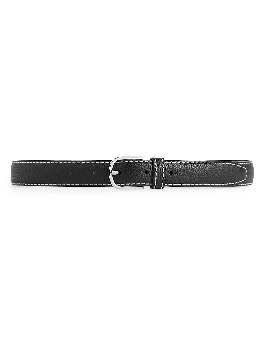 Slim Trouser Leather Belt Product Image