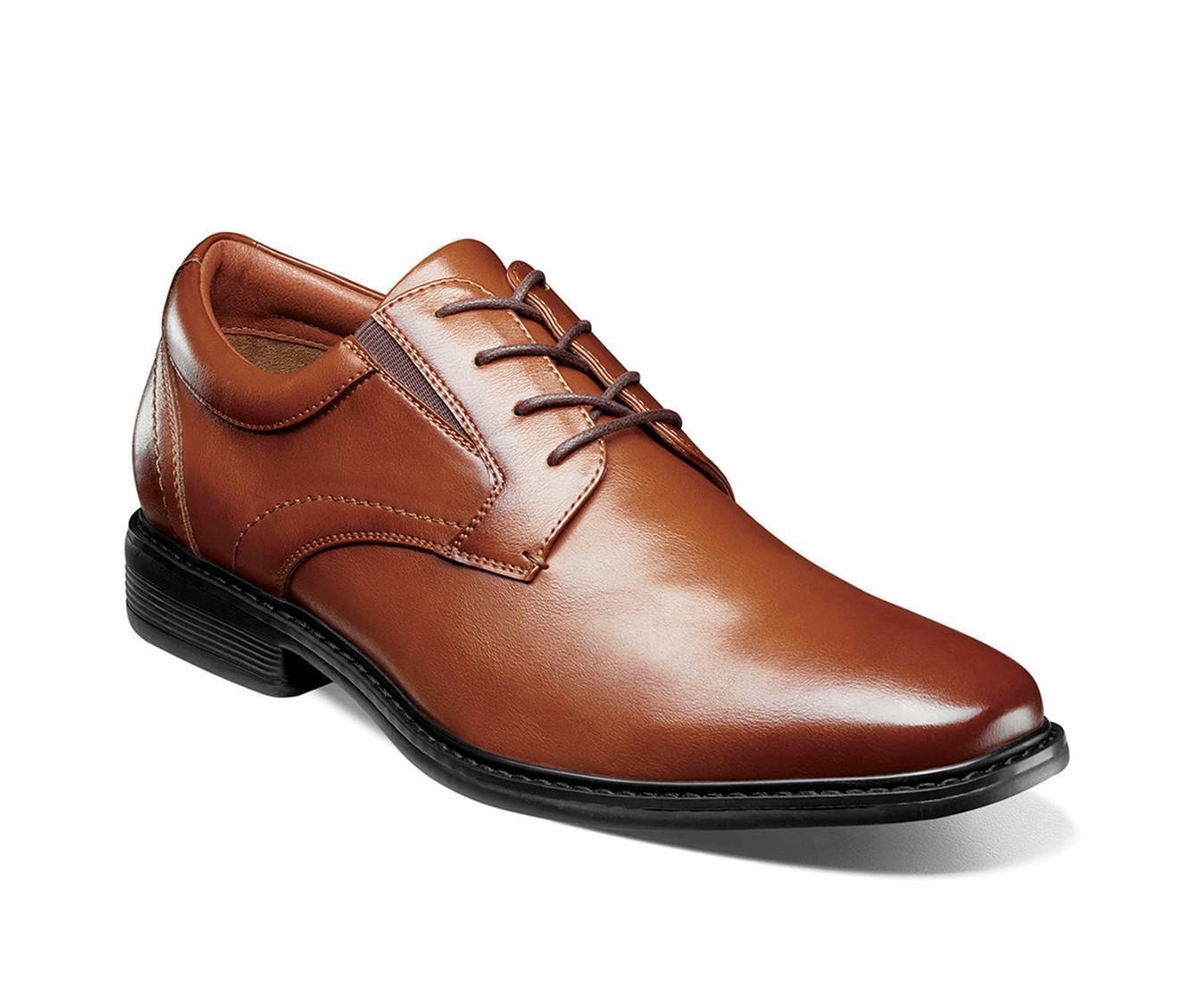 Men's Nunn Bush Jarvis Plain Toe Oxford Dress Shoes Product Image