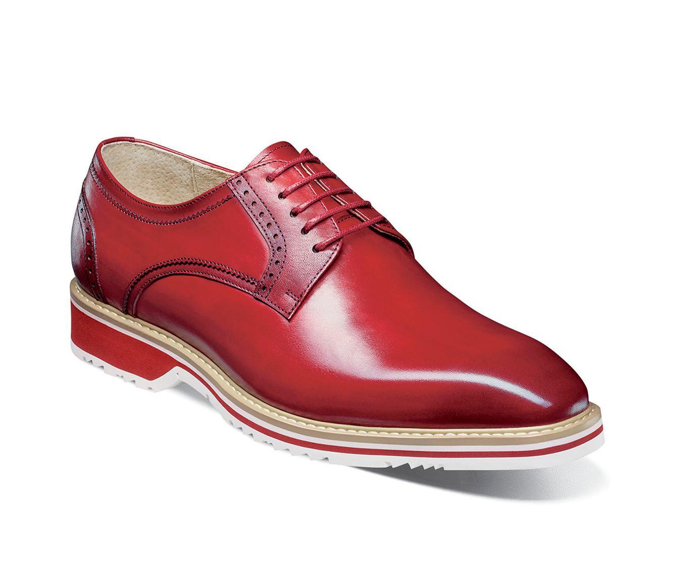 Men's Stacy Adams Barringer Plain Toe Oxford Dress Shoes Product Image
