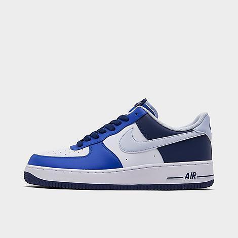 Nike Mens Air Force 1 07 LV8 - Shoes Blue/White/Grey Product Image