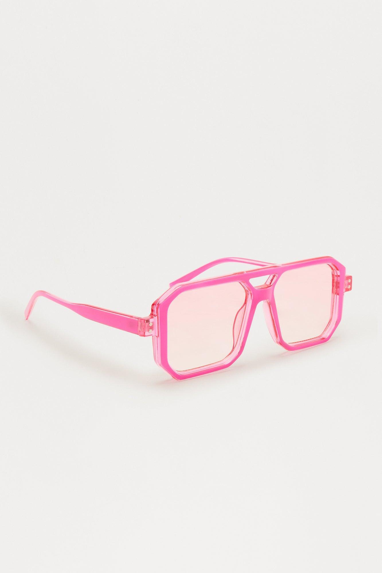 Malibu Babe Sunglasses - Pink Product Image