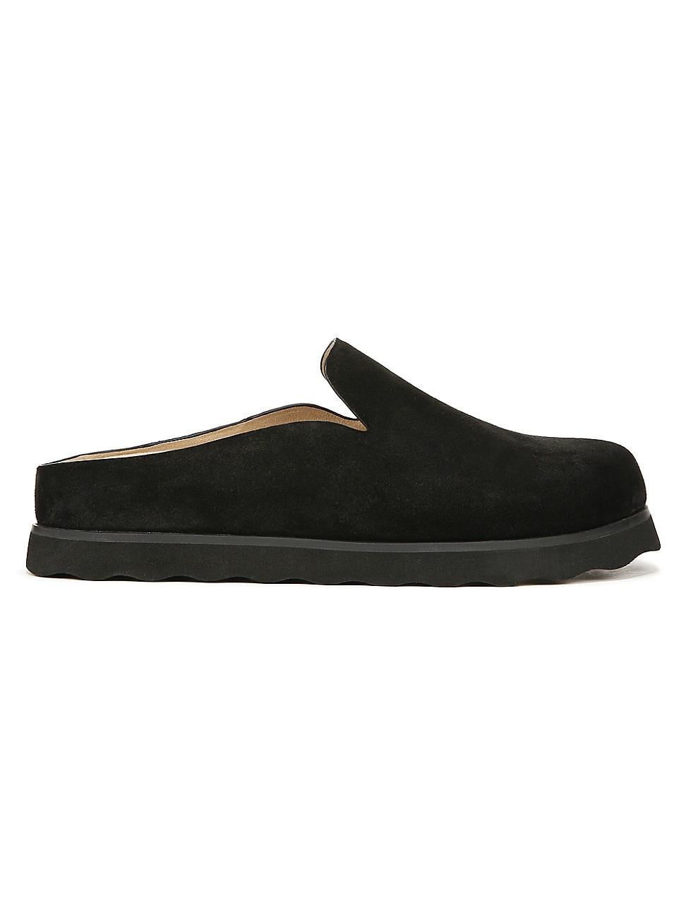 Suede Slide Loafers Mules Product Image