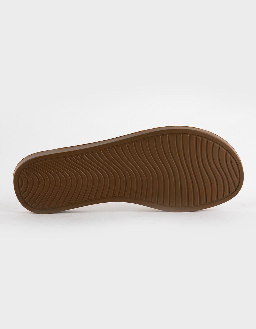 SODA Comfort Womens Slide Sandals - OFF WHITE Product Image