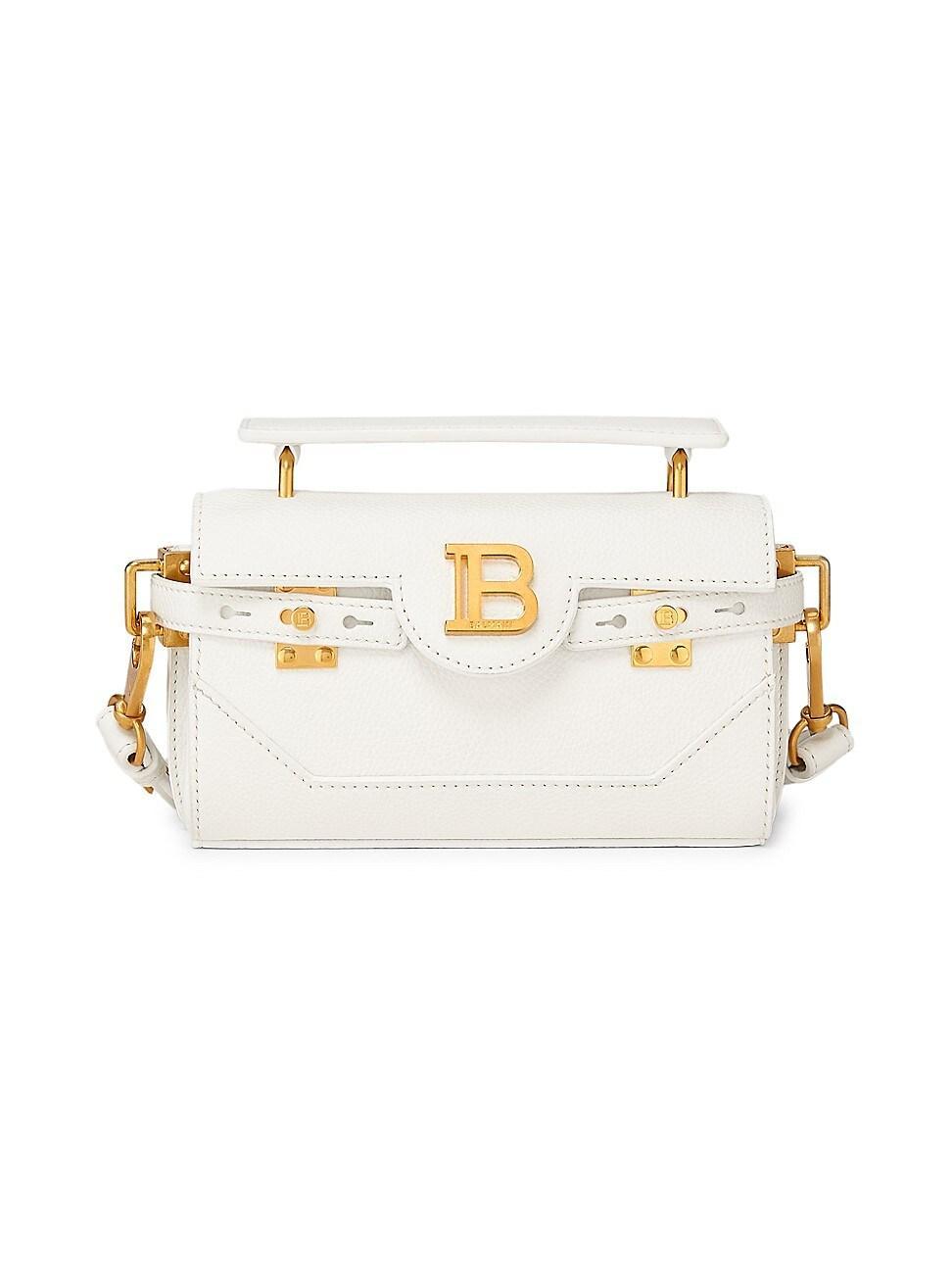 Womens B-Buzz Grained Leather Top Handle Bag Product Image