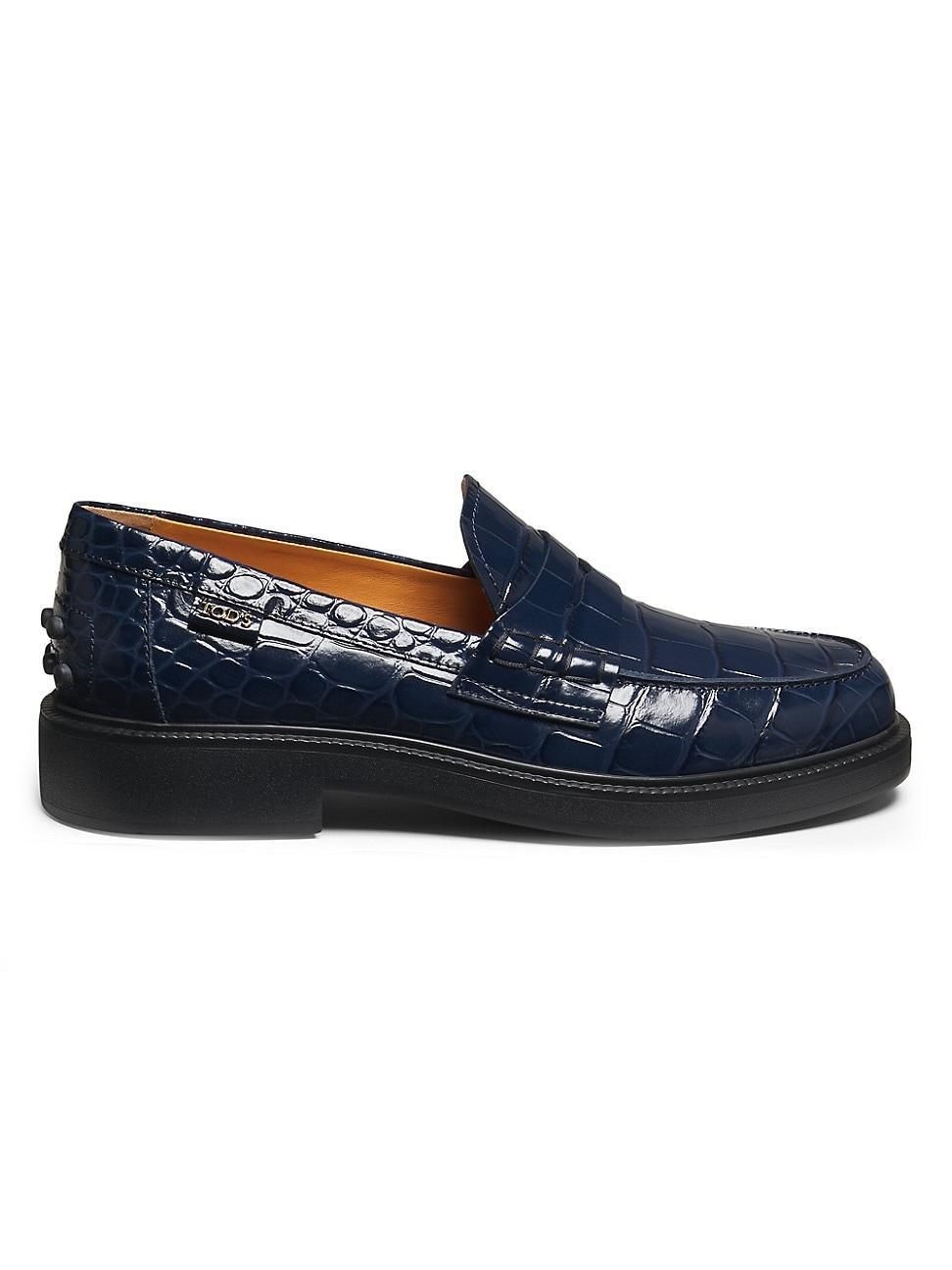 Womens Gomma 20L Leather Penny Loafers Product Image