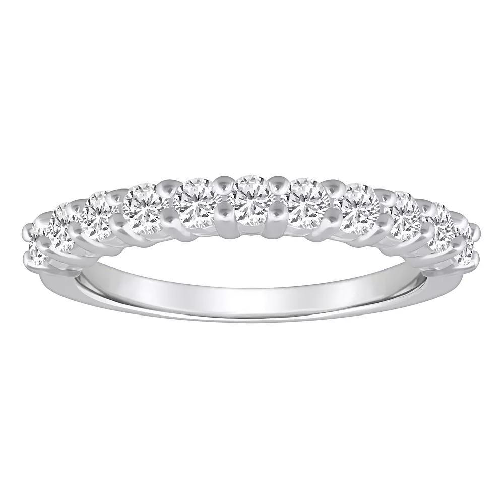 Alyson Layne 14k Gold 3/4 Carat T.W. Diamond 11-Stone Wedding Band, Women's, Size: 8, Yellow Product Image