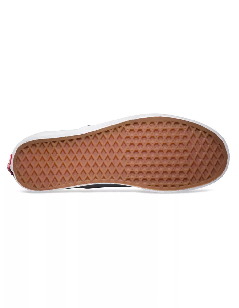 VANS Checkerboard Slip-On Black & Off White Shoes Product Image