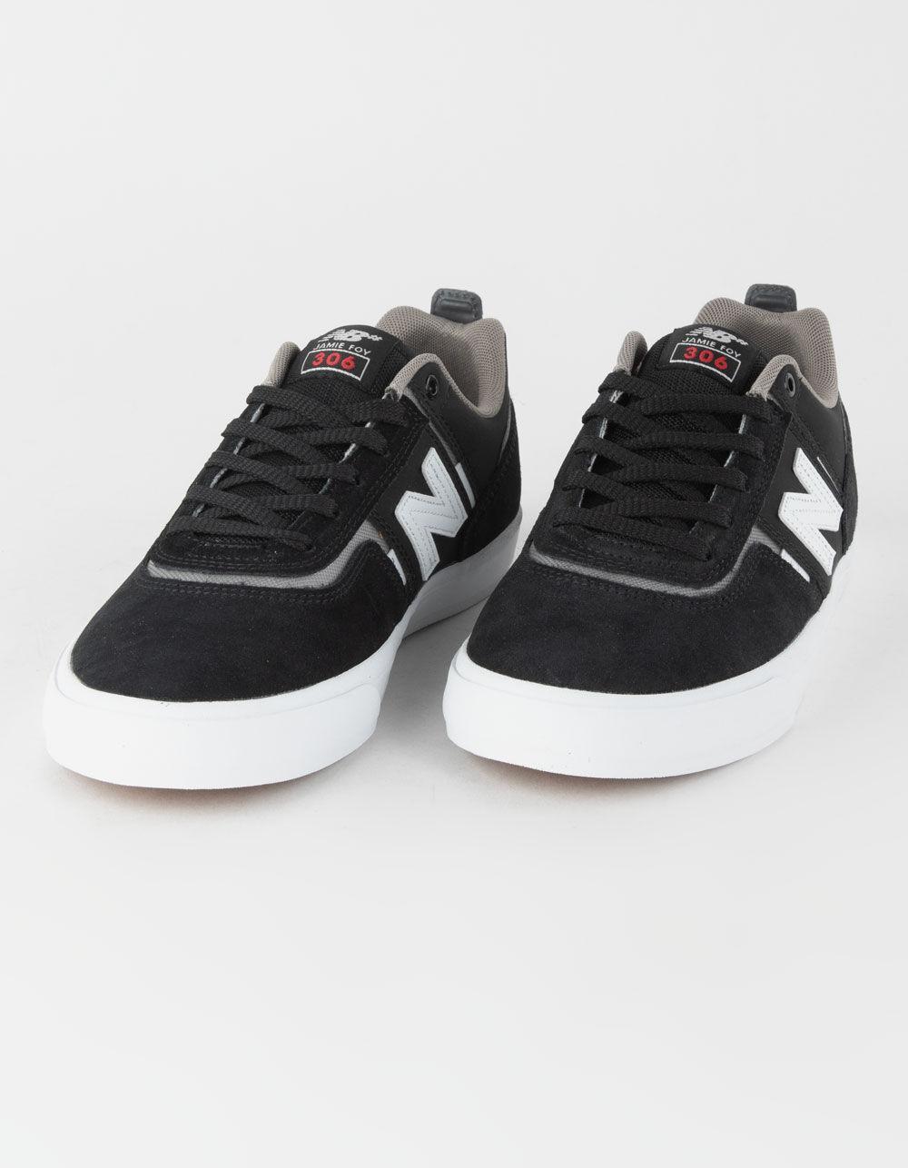 NEW BALANCE Numeric Jamie Foy 306 Mens Shoes - BLK/WHT Product Image