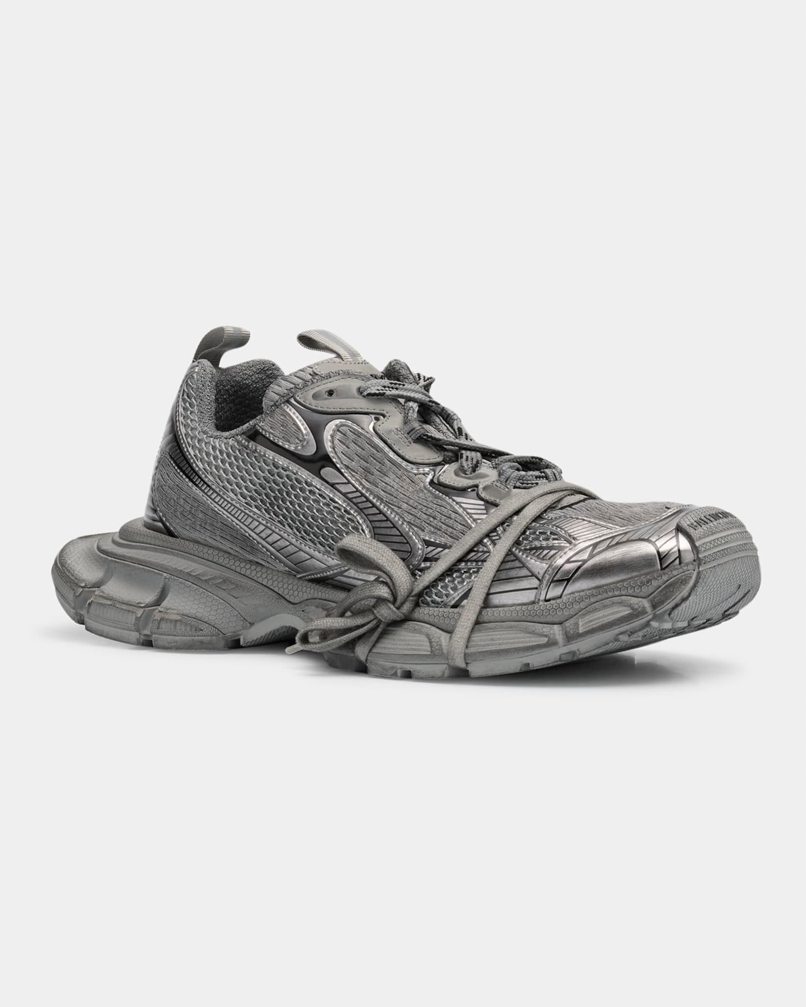 Men's 3XL Low-Top Mesh Sneakers Product Image