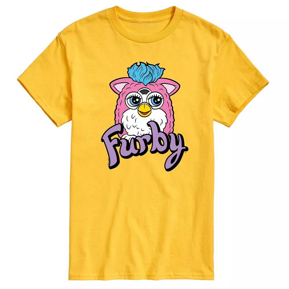 Mens Furby With Logo Graphic Tee by Hasbro Product Image