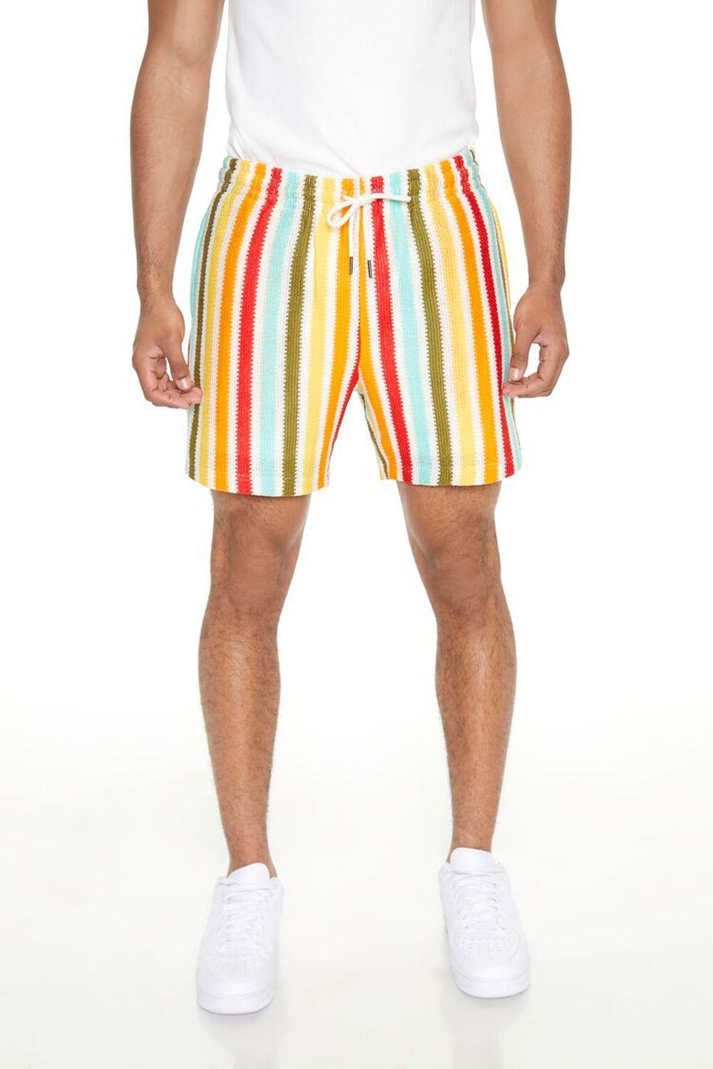 Striped Drawstring Shorts | Forever 21 Product Image