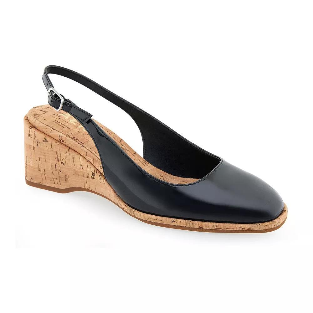 Aerosoles Aria Women's Dress Pumps, Size: 8.5, Black Patent Pu Product Image